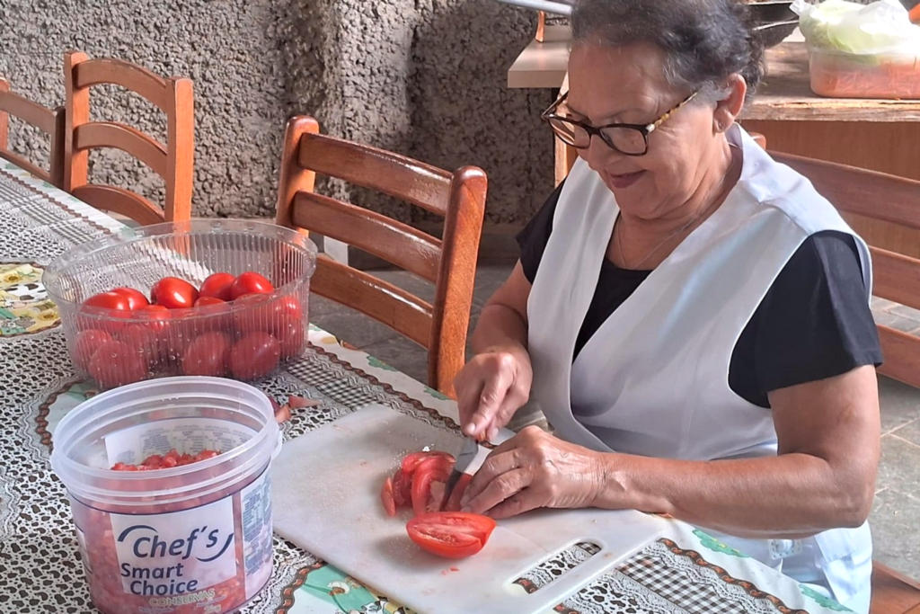 Delicioso Almoço à Italiana no Ninho da Esperança Encanta Participantes. Foto: Acervo/Santos Mártires