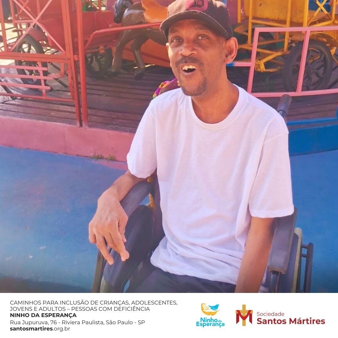 Ninho da Esperança proporciona um dia de lazer e inclusão para acolhidos e suas famílias no Clube Rincão. Foto: Acervo/Sociedade Santos Mártires
