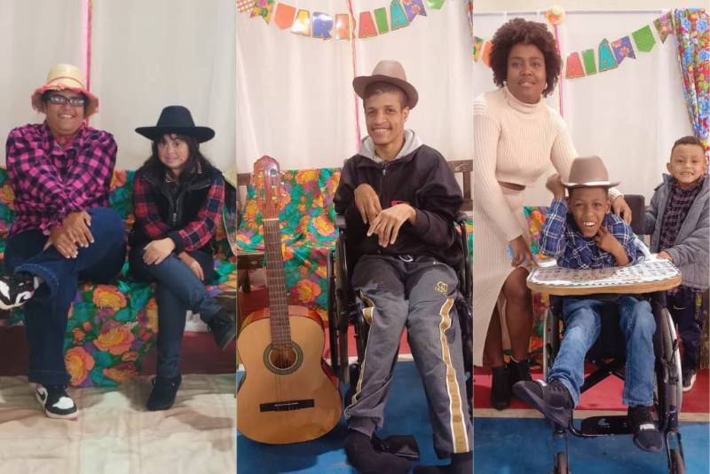 Um arraiá especial no coração da zona sul. Foto: acervo Sociedade Santos Mártires.